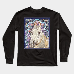 Mosaic Horse Long Sleeve T-Shirt